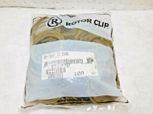 LOT of 100 Rotor Clip Steel External Snap Retaining Rings 2-1/2"Dia SH-250ST ZD