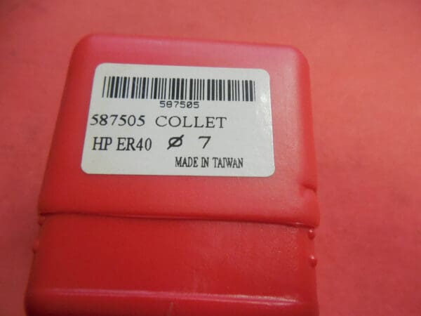 Accupro ER40 9-8A 11/32" Collet QTY 2 587505