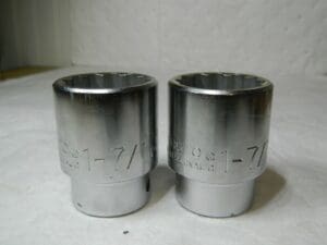 Proto Standard Hand Socket 1-7/16" 3/4" Drive 2-13/32" OAL Qty 2 J554612