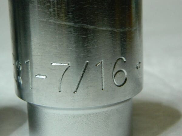 Proto Standard Hand Socket 1-7/16" 3/4" Drive 2-13/32" OAL Qty 2 J554612