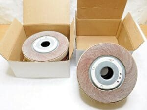 Tru-Maxx Aluminum Oxide Unmounted Flap Wheels 6"x2"x1" HL 120G QTY 2 87662292