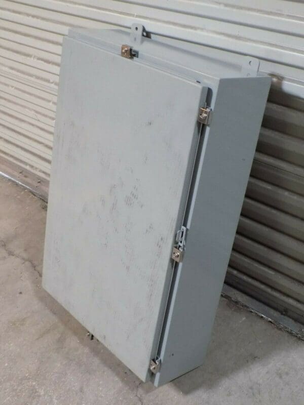 Cooper B-Line 36248-4 Steel Wall Mount Enclosure w/ Hinged Flat Cover Type 4