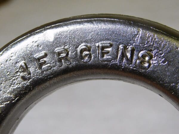 Jergens SS Forged Center Pull Hoist Ring 5000Lb Capacity 3/4-10 Thread 23918-SS