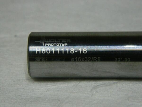 Walter-Prototyp Solid Carbide Ball End Mill16mm Diam 32mm LOC 4 Flute 5083733