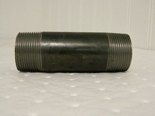 Steel Black Pipe Nipple Schedule 40 1-1/2" x 4-1/2" Long Qty 10 62144621