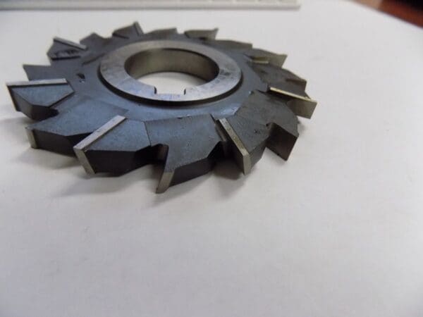 Interstate Staggered Teeth Side Milling Cutter 4" x 13/32" x 1-1/4" HSS 03034261