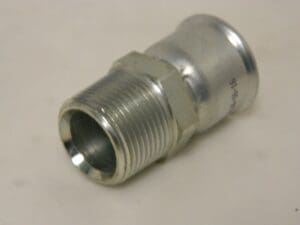 Parker 1 x 7/8 Male NPTF Male Pipe Rigid 26 Series Fitting Qty 10 10126-16-16