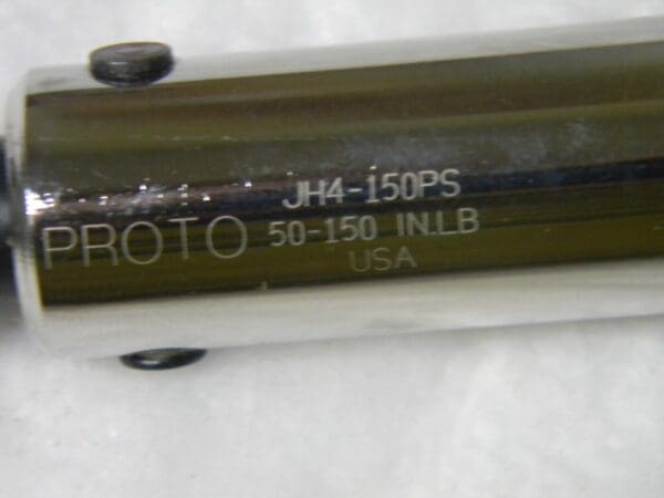 Proto Preset Torque Wrench 50 to 150 In/Lb, 6" OAL JH4-150PS