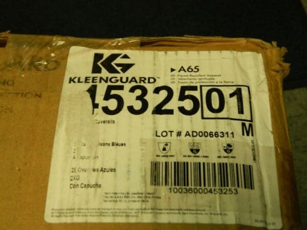 KleenGuard A65 Flame Resistant Coverall Size 2XL Qty 25 45325