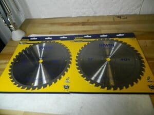 Irwin Wet & Dry Cut Saw Blade 10" Dia 5/8" Arbor Hole Dia 40T Qty 2 15270