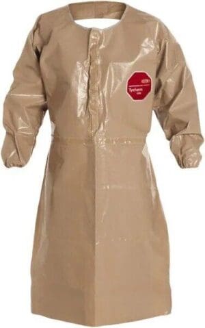 Dupont Size M Chemical Resistant Coat Apron QTY 6 C3275TTNMD00060