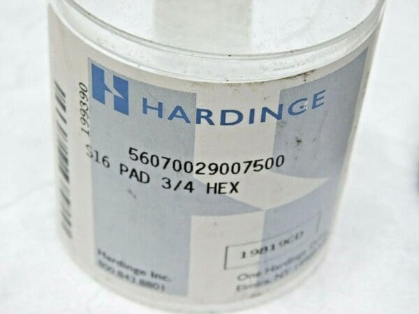 Hardinge S16 Collet Pad 3/4" Hex 56070029007500