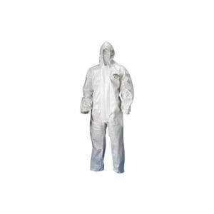 LakeLand Coverall W/Hood Elastic Face Wrist & Ankle XL QTY 6 C72130-XL