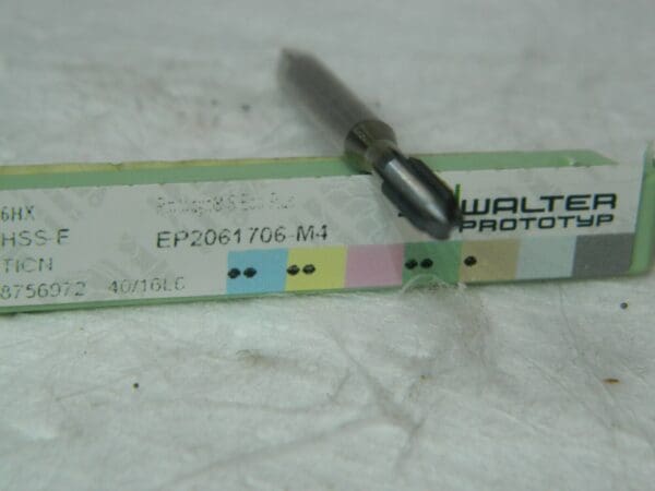 Walter Protoyp Hss Machine Thread Former M4x0.7 6HX 5 FL HSS TiCN EP2061706-M4