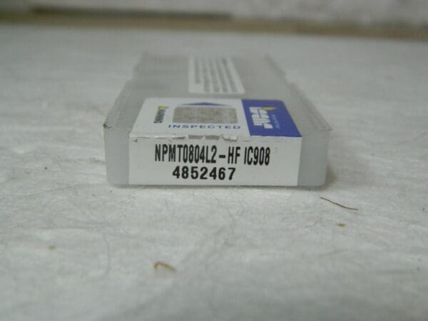 Iscar Carbide Drilling Insert NPMT 0804L-HF IC908 Qty 10 4852467