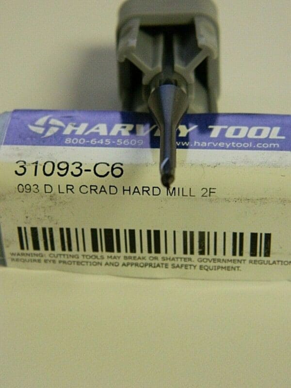 Harvey LOC0 .0740. 2 FL Corner Radius & Corner Chamfer End Mills 31093-C6