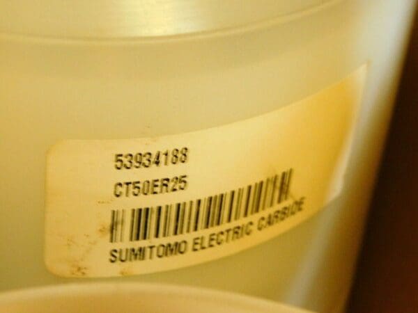 Sumitomo CAT50 ER25 Collet Chuck 0.039" Min-0.629" Max x 2-1/2" Proj 53934188