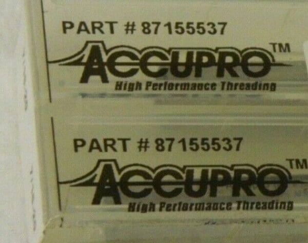 Accupro 7/16-20 UNF 3 Fl HSS Tap QTY 2 87155537