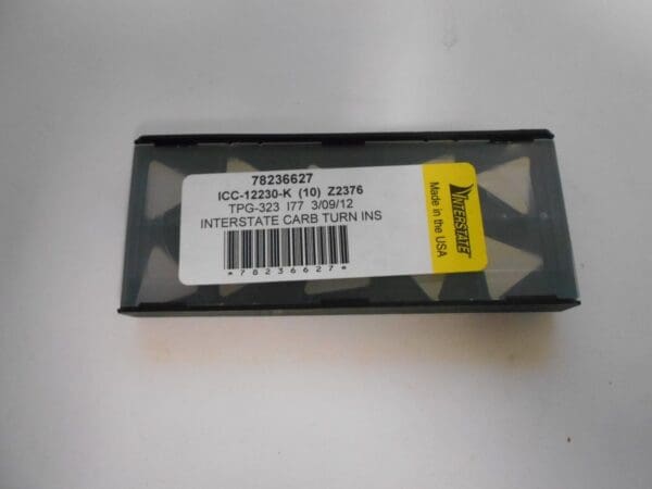 Interstate TPG323 I77 Carbide Turning Insert Qty. 10