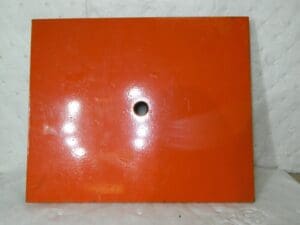 Mason Machinery Leveling Pad & Mat 12" x 10" x 1" Neoprene & Steel MBSW10X12