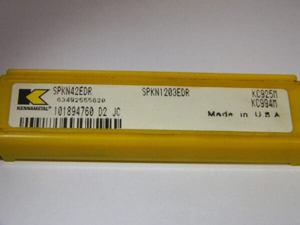 Kennametal Carbide Inserts SPKN42EDR SPKN1203EDR KC925M Qty. 5 USA