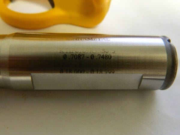 Kennametal 3xD 2.24" Max Depth 79.6mm Flute, 5-1/4" OAL Replaceable-Tip Drill