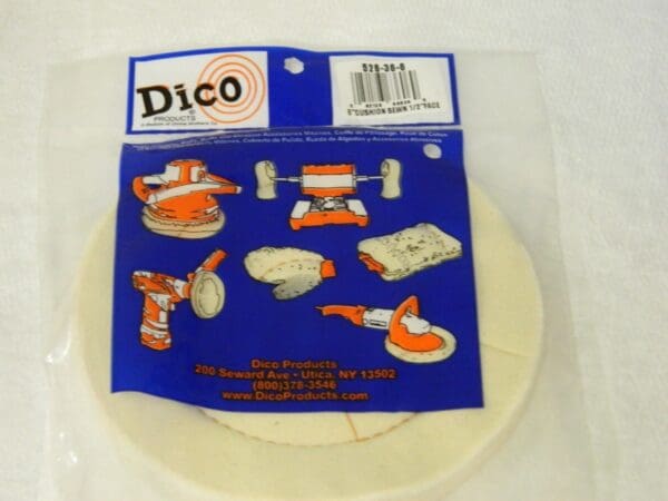 Dico Unmounted Buffing Wheel 6" x 1/2" 526-36-6