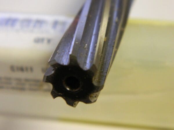 Cleveland #9 Pin, 0.6066" Diam 6-1/16" Flute Taper Pin Reamer. C24285