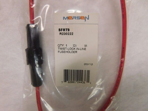 Ferraz Shawmut Inline Fuse Holder 1-Pole 32 VAC/VDC 9A Lot of 6 #SFRT9