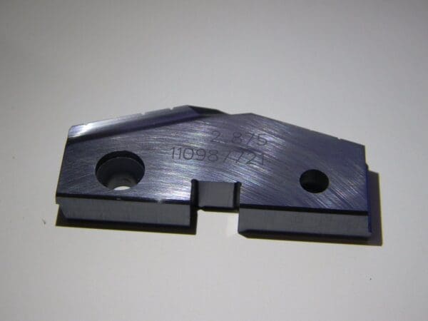 Widia Metcut Spade Blade Insert T15 2.8750" 144° TiAlN Cobalt 7F5-2875A