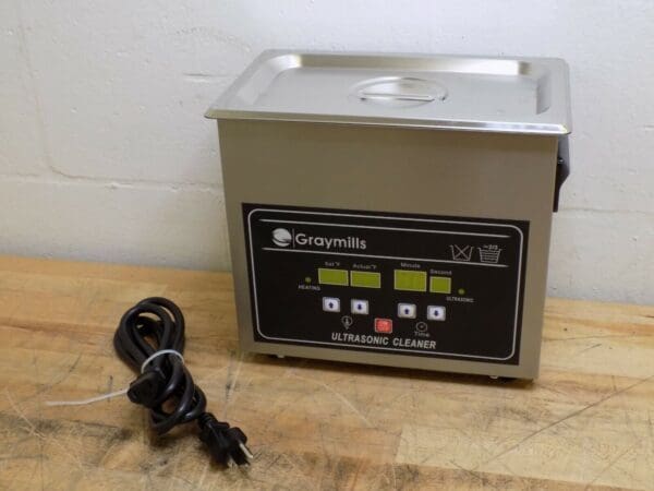 Graymills Bench Top Ultrasonic Cleaner 1 Gal. Capacity BTV-032 Parts/Repair