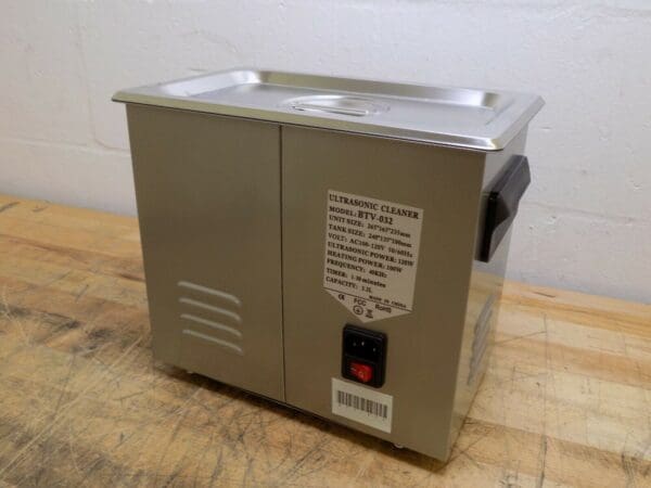 Graymills Bench Top Ultrasonic Cleaner 1 Gal. Capacity BTV-032 Parts/Repair