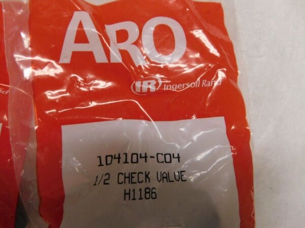 ARO/Ingersoll-Rand 1/2" Check Valve Inline, FNPT x FNPT, 200 WOG QTY 2