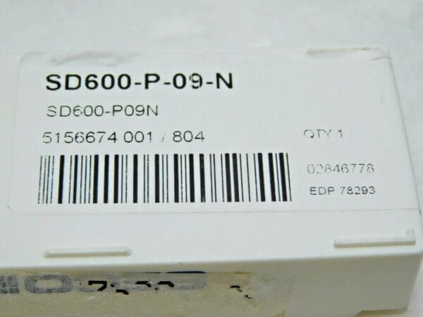 Seco Drill Cartridge Series Perfomax SD600-P-09-N 78293 02846778