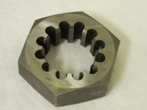 Interstate 3-8 UNS Thread, 5" Hex, Right Hand Thread, Hex Rethreading Die