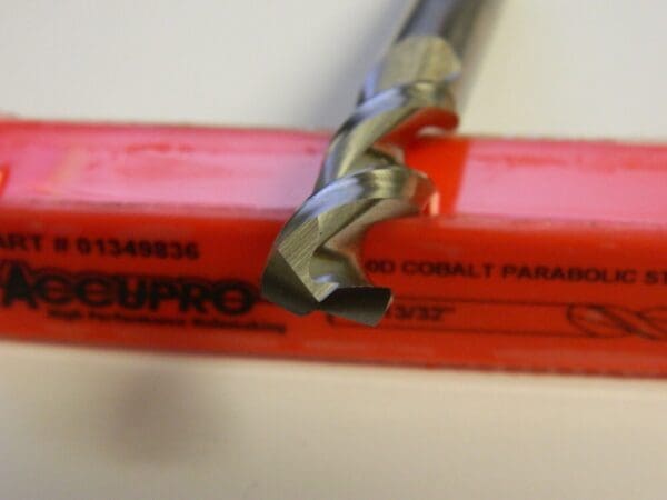 Accupro 13/32" 130° Parabolic Flute Cobalt Screw Machine Drill Bit QTY 2