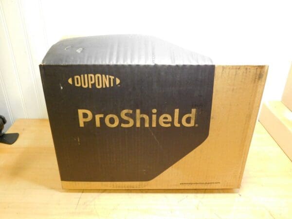 BOX of 25 DuPont ProShield 10 Blue Coveralls w/Hood Size Medium PB127SBUMD002500