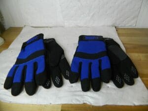 TILLMAN True Fit Large Blue Elastic Cuff Cold Winter Gloves Qty 2 Pairs 1468L