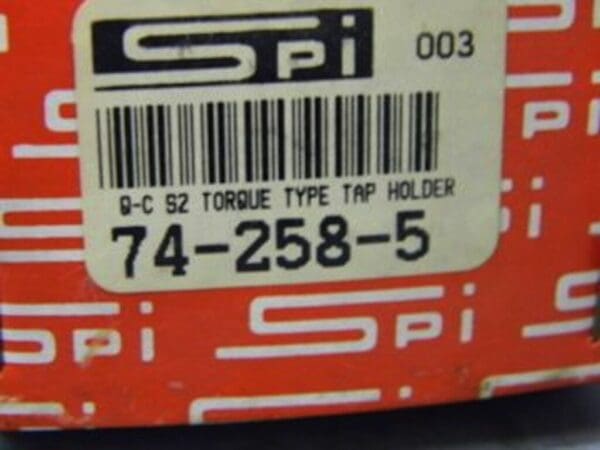 SPI 11/16" Standard Pre-Set Torque Tapping Adapter #74-258-5