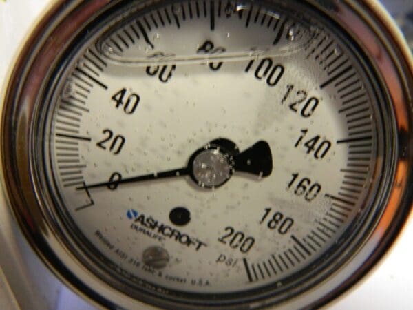 Ashcroft 2-1/2" Dial, 1/4 Thread, 0-200 Scale Range, Pressure Gauge 83185