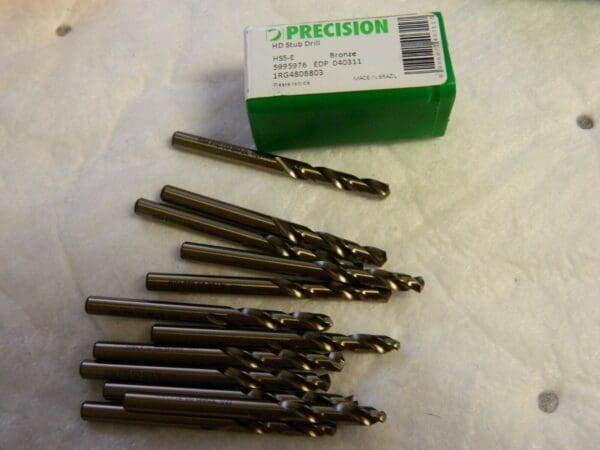 Precision 11/64" 135° Spiral Flute Cobalt Screw Machine Drill Bit QTY 12 040311