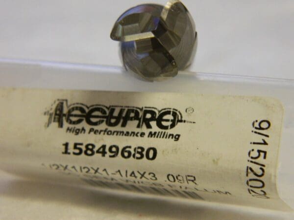 Accupro 5/16" Diam, Variable Pitch 1-1/4" LOC 3 Fl Roughing Corner Radius Mill