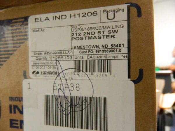 Lithonia Lighting 1 Head Halogen Remote Lighting Head 286103