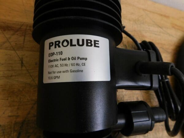 PRO-LUBE Oil Lubrication 10.5 Gal/min Flow POM Electric Pump EFP/AC/110 REPAIR