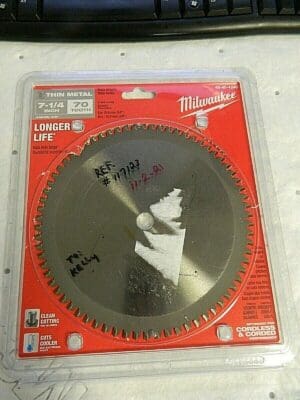 Milwaukee 7-1/4 BladeTool Wet & Dry-Cut Saw Blade 48-40-4240