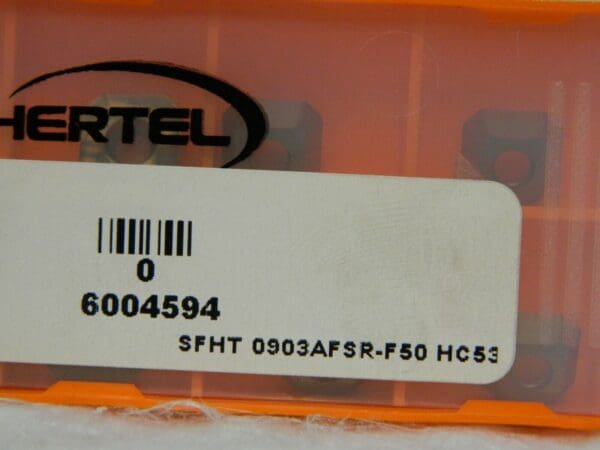 Hertel Carbide Milling Insert SFHT0903 MFM HC535M Grade Qty 10 6004594