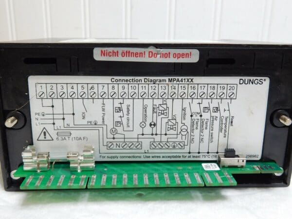 Dungs Eclipse Automatic Burner Control W/O Connectors MPA4112 V1.1 115V 259070