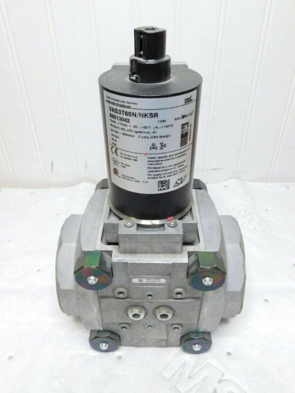 Kromschroder Gas Solenoid Valve 24VDC VAS3T65N/NKSR 88013042