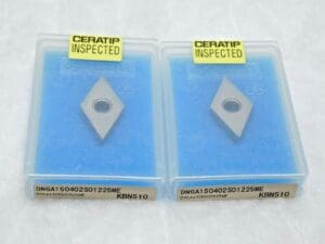 2 PCS Kyocera CBN Indexable Turning Inserts DNGA150402S01225ME KBN510 TBV02211