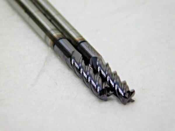 2 PK Melin Tool Carbide Roughing End Mills 4mm x 4mmx 14mm x 51mm 4FL VXMG4-M4M4